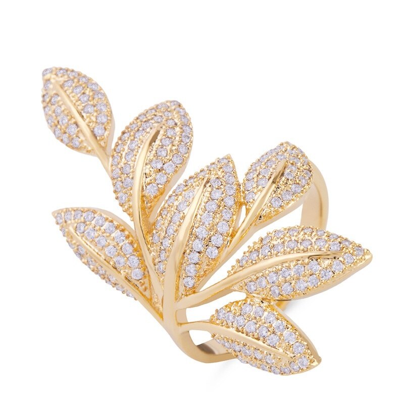 YaYI Schmuck Prinzessin schneiden 14 CT Weiß Natürliche Zirkon Gestempelt Silber Farbe Engagement Hochzeit Party Einstellbare Ringe: Gold