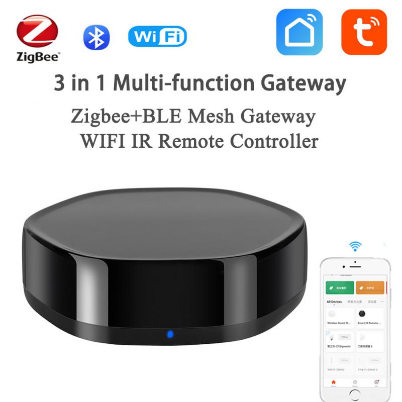 Tuya Smart Home Multi-mode WiFi ZigBee Gateway Hub Bridge Smart Life Wireless Remote Controlle Voice Control for Alexa Google: Multi-mode Gateway 3