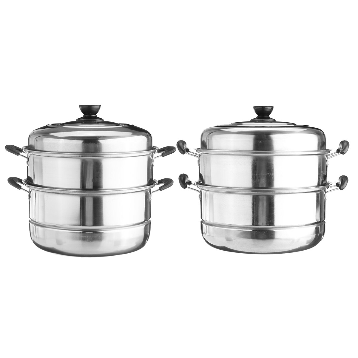 Stainless Steel Three layers Thick Steamer Pot Soup Steam Pot Universal Cooking Pots for Induction Cooker Gas Stove Steam Pot