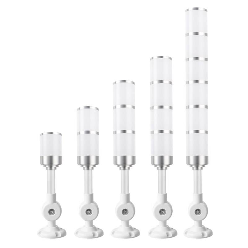 High Grand Aluminum Industrial Multilayer Stack light 220V Foldable Rod LED Signal Tower Alarm caution Safety light for machines