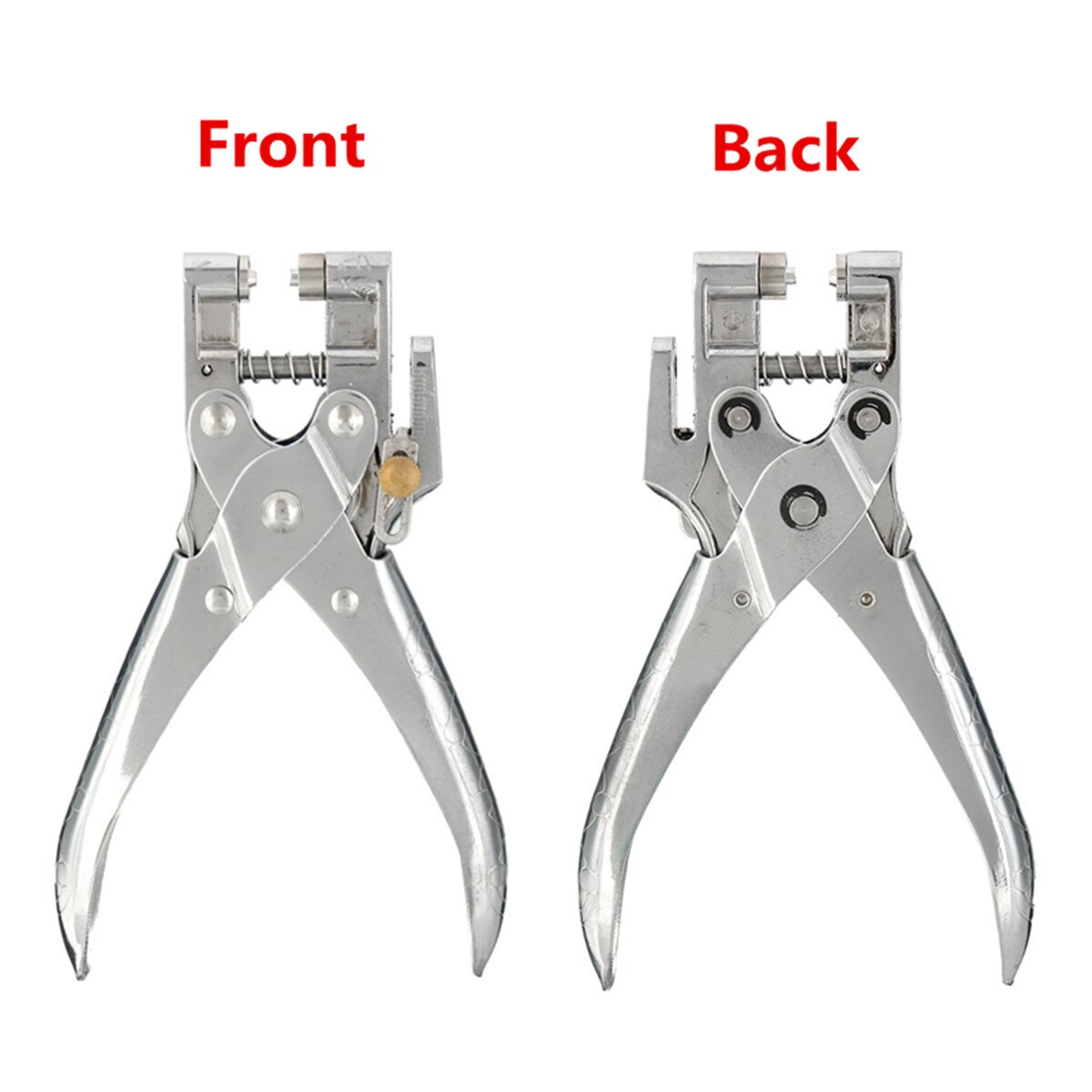 2-en-1 trou ménage pince tissu poinçon réglage chaussure oeillet toile pince oeillet carte bouton Snap cuir sac ceinture Setter Rivet