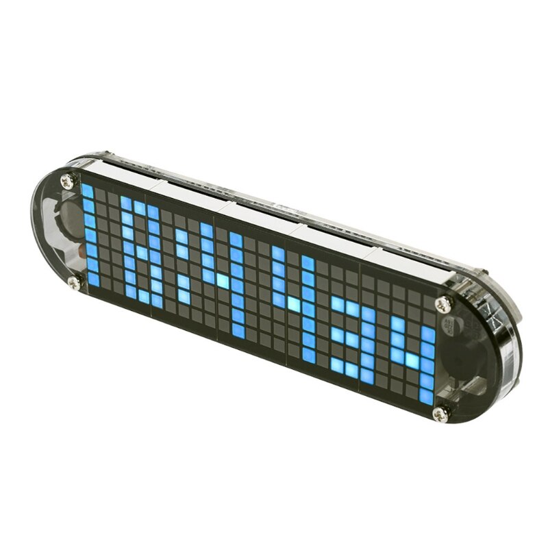 Ds3231 monitoimiherätyskello led-pistematriisi-animaatiotehosteet tee se itse sarja  j21: Sininen
