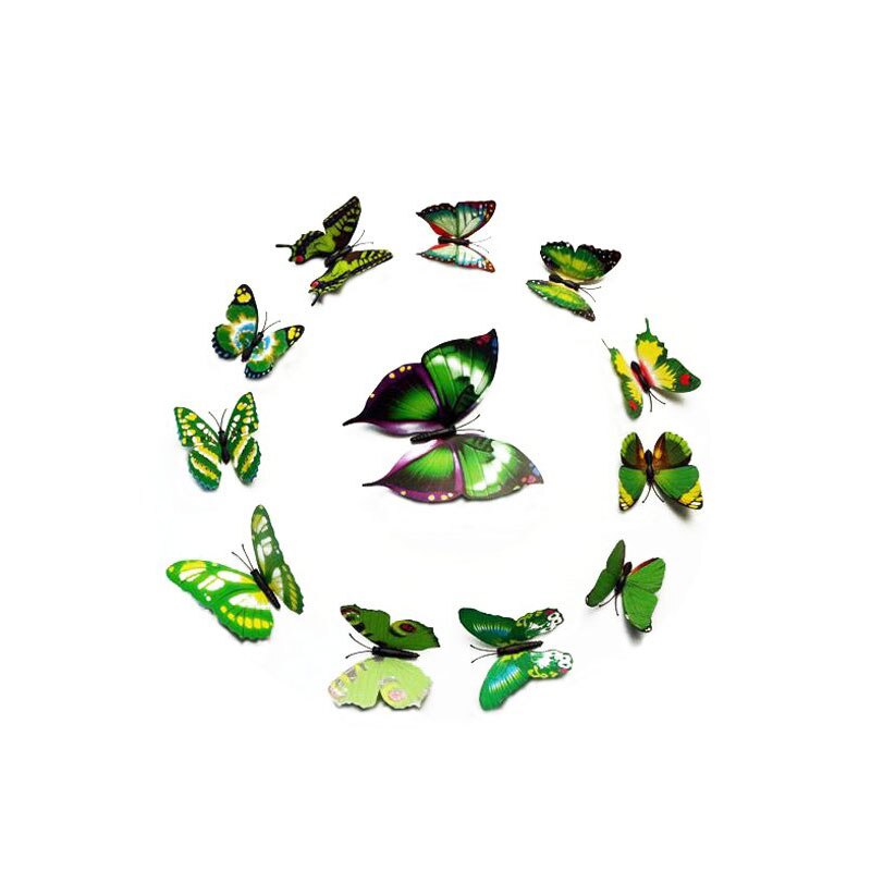 Butterfly 3D decorative sticker decorative fridge magnet