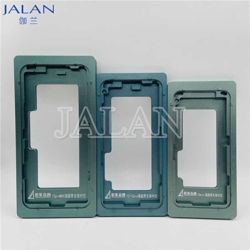 High Precision Location Mold for IPhone 12/12 mini/ 12 Pro Max With Frame Glass OCA LCD Position Mould Form Touch Display Repair