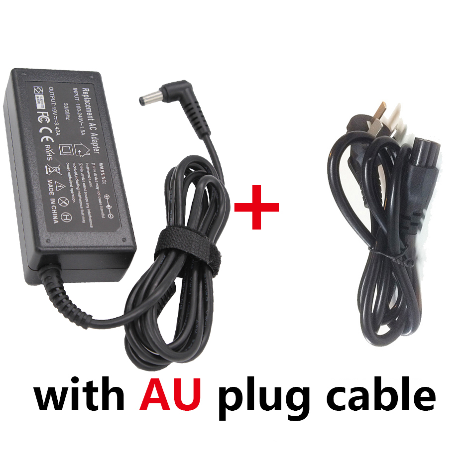 19v 2.5a 65w 3,42*5.5mm Notebook-Ladegerät Adapter Laptop-Netzteil für passendes Asus k42f k42j k42 k43e k43s k43 k45a k45v k45: YELLOW