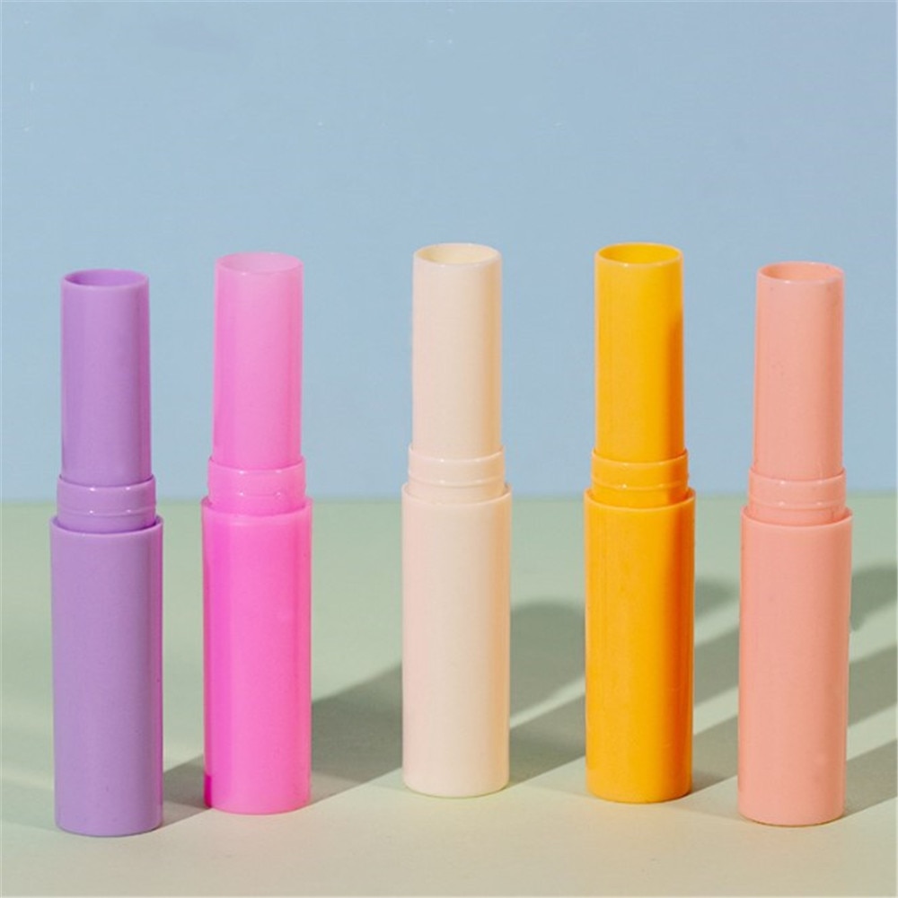 4 Ml Cosmetische Slanke Diy Lege Chapstick Lipgloss Hete Vullen Lippenstift Balsem Buis Met Caps Container Fles Lip Make-Up gereedschap