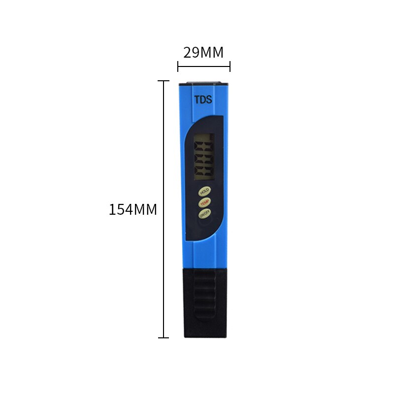Digitale Lcd Ph Meter Water Testen Pen 6 Kleuren Draagbare Ph Meter Waterkwaliteit Tester Meter Meten 9990ppm: I