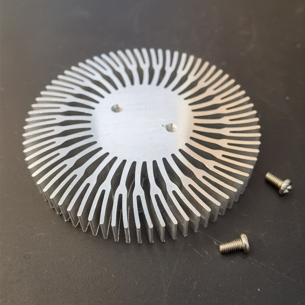 LED Heatsink Radiator Aluminum 10W Heat Sink Radiator for Household Lamp Radiator Replaceable 72x10mm