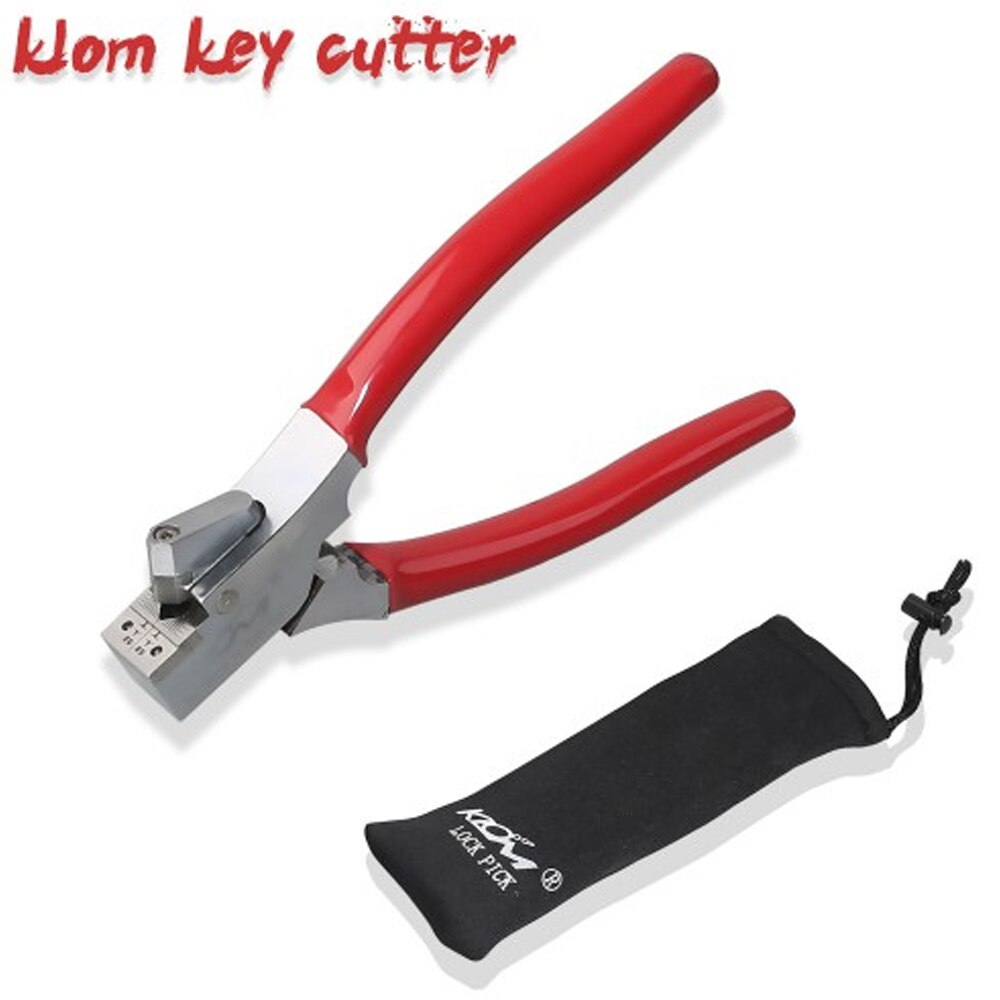 Original KLOM Key Cutter Locksmith Car Key Cutter Tool Auto Key Cutting Machine Locksmith Tool Cut Flat Keys Directly: Default Title
