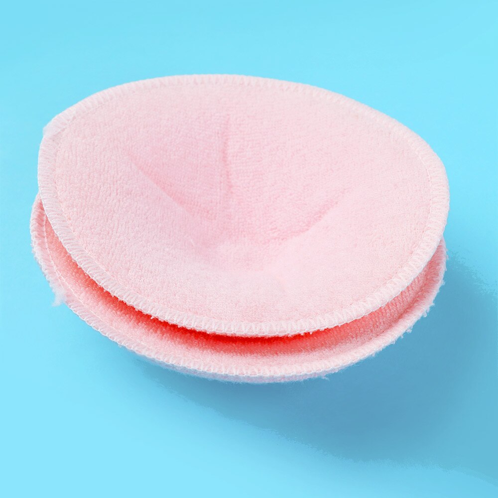 2pieces/set Cotton Reusable Breast Pads Nursing Waterproof Organic Plain Washable Pad Baby Breast Feeding Pads Accessory