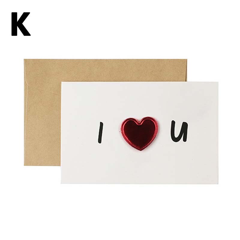 Miłość pocztówka zaproszenie na ślub pozdrowienia kartki z kopertą walentynki strona dekoracji słodkie opakowanie na prezent dostaw: 11