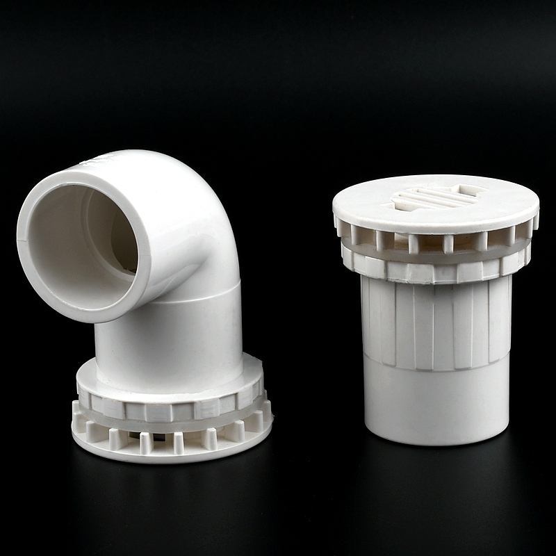 1PC White PVC Aquarium Drain Joints 90° Elbow Drainage Connectors Garden Irrigation Fish Tank Overflow Water Supply Tube Parts