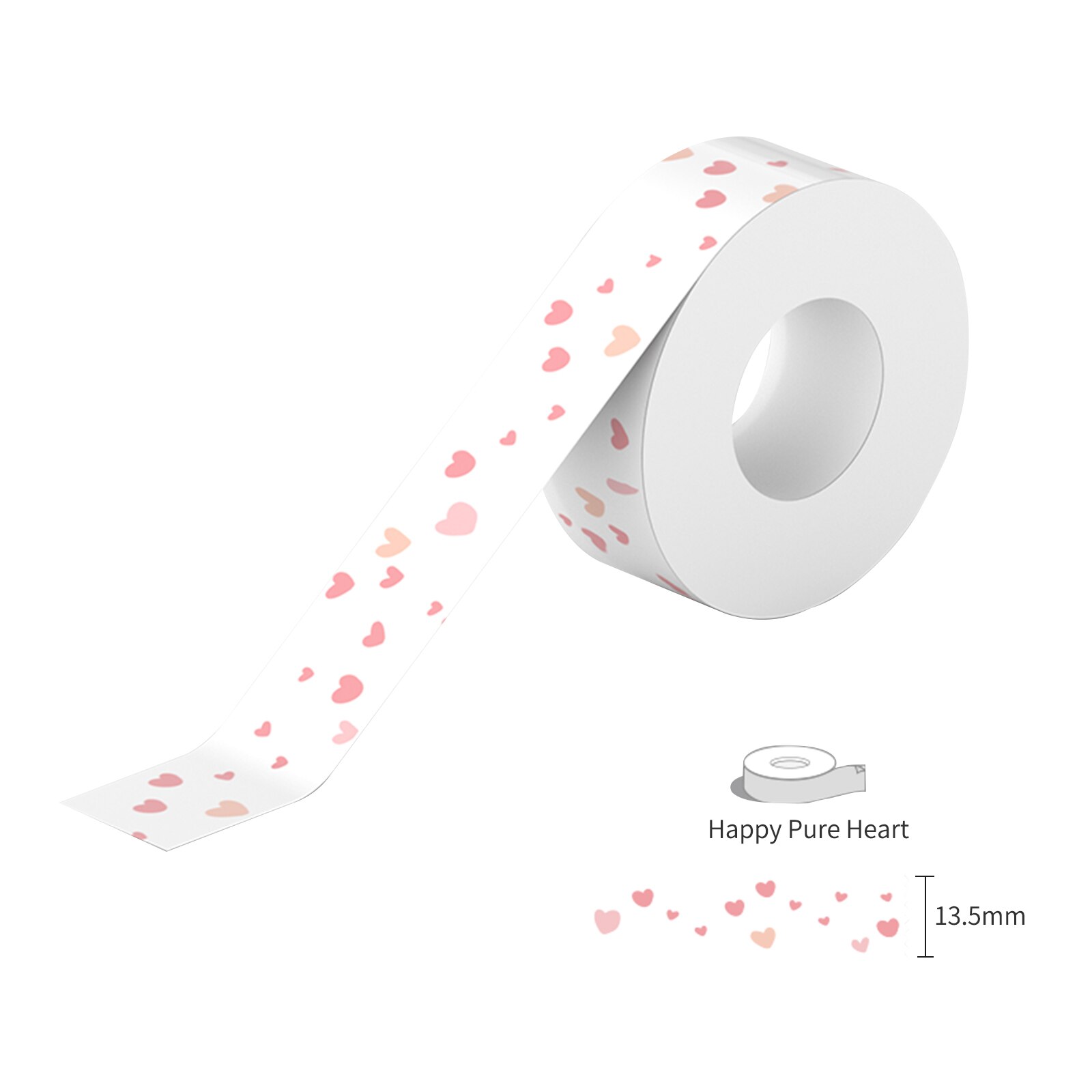 14 Options Label Paper Cute Pattern Sticky Tape Paper Name Price Barcode Sticker Waterproof for PeriPage L1 Mini Pocket BT Label: Orange