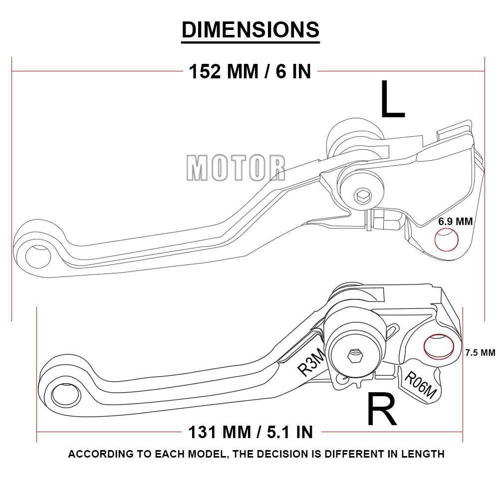 For Gas Gas EC250/EC300/EC250E4/EC300E4/XC300/XC250 CNC Motorcycle DirtBike Pivot Brake Clutch Levers EC XC 250 300 E4