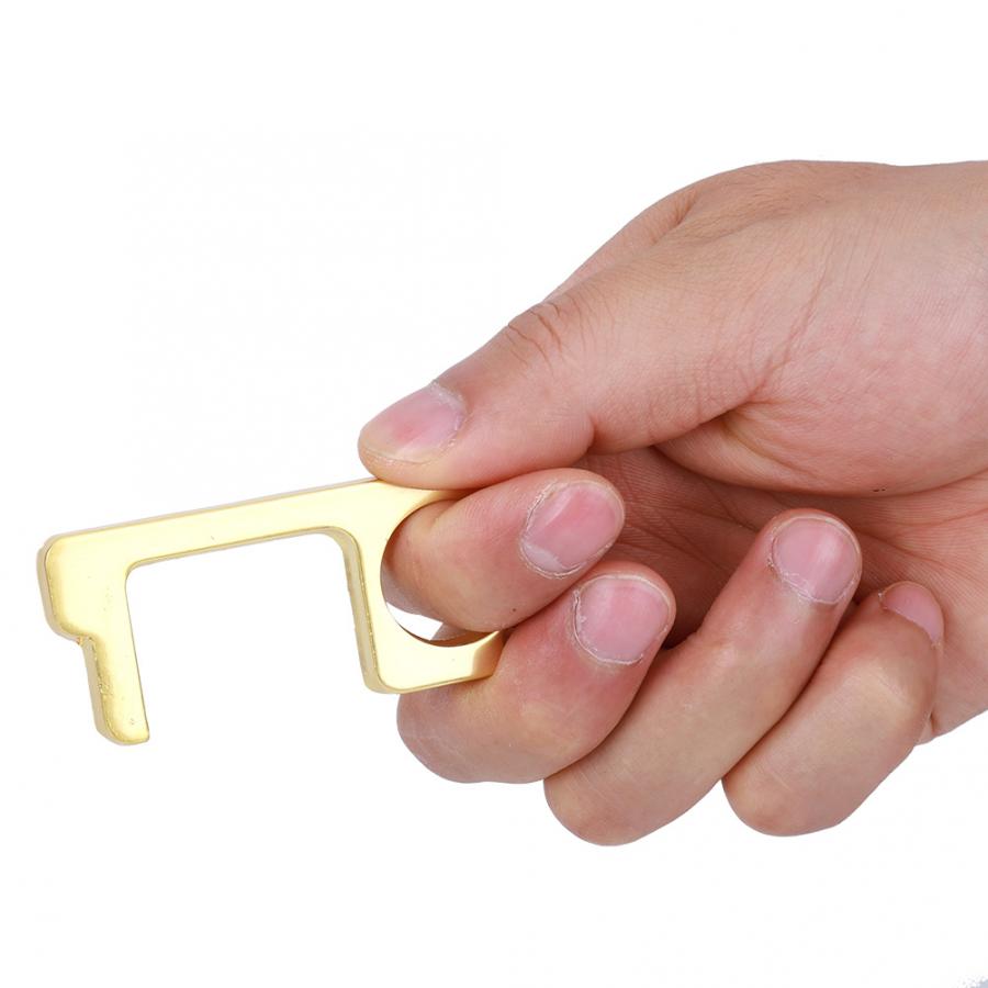 Key Door Opener 3PCs Portable Door Opener Anti-Contact Hygienic Practical Hand Tools Elevator Button Key