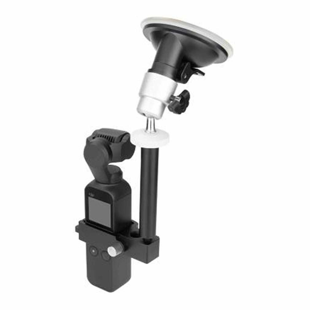 Car Mount for DJI Osmo Pocket Camera Stabilizer Handheld Gimbal Bracket Vehicle Window Suction Cup Mounting Adapter