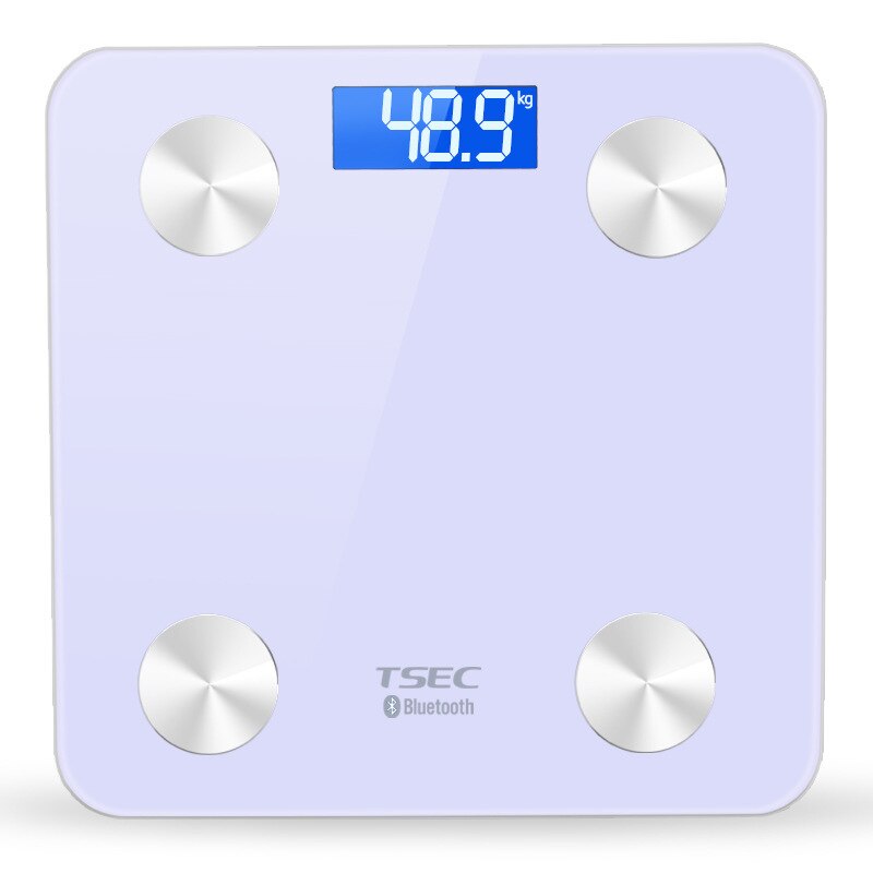 Weight Scale Home Wireless Bluetooth Body Fat Scale Human Body Electronic Scale Smart Scale Digital Square Toughened Glass: 2