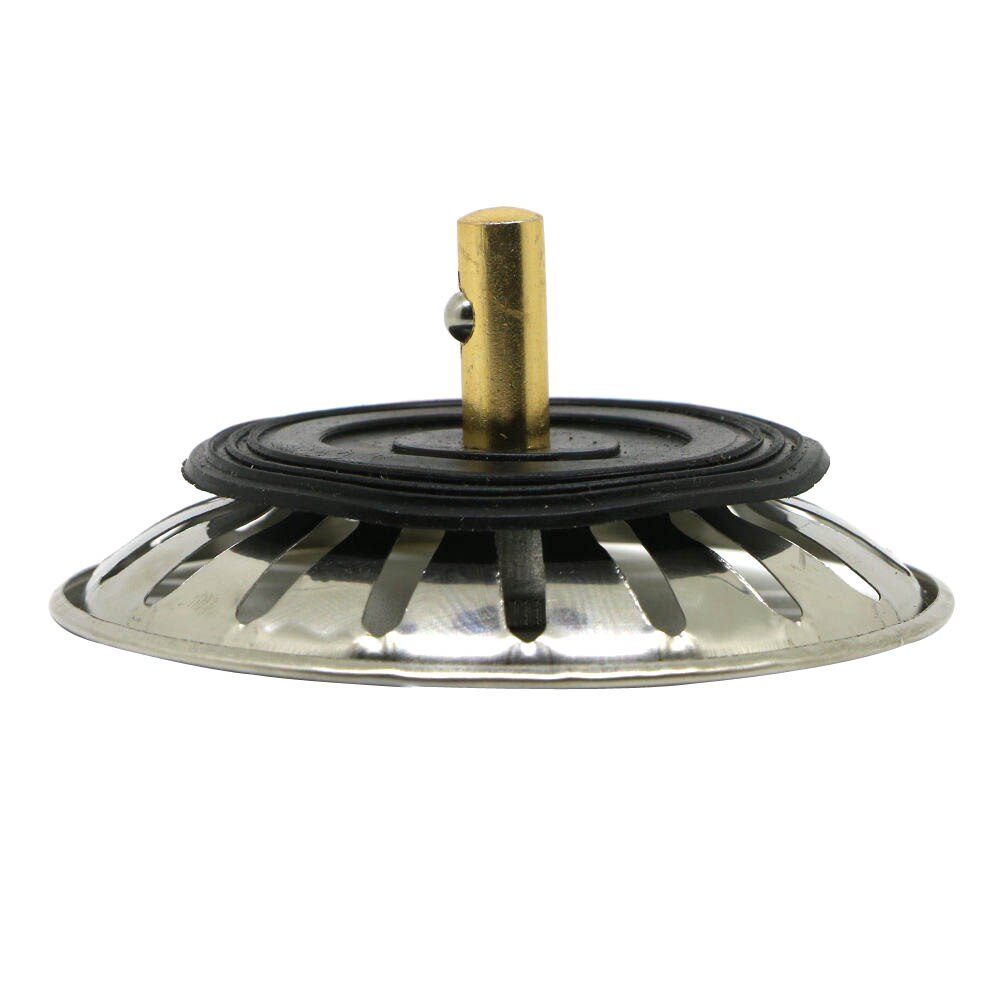 Strainer Stopper 1pc Strainer Waste Plug 8cm Stainless Steel Home Kitchen Sink Drain Stopper Sink Filter