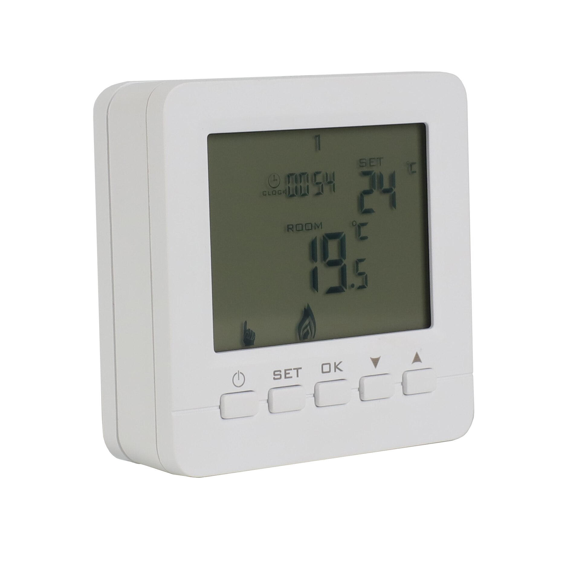 Digital gaskedel opvarmningstermostat hjemme stuetemperatur controller