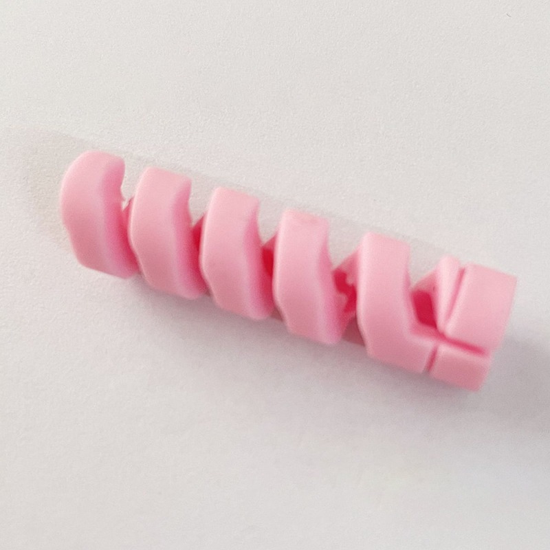 Kreative Spirale Ladekabel Schutz Daten Linie Silikon Spuler Schutz für Handys Haushalt Büro Reise Verwenden: P