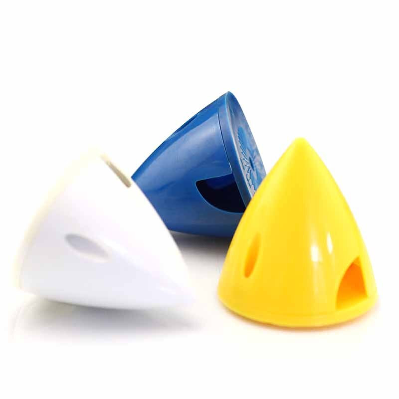 GEMFAN-Spinner de hélice de nailon para avión teledirigido, accesorio de 2 aspas de 38mm/45mm/51mm/57mm/64mm/70mm/76mm para ajustar el flujo de aire, 1 Uds.