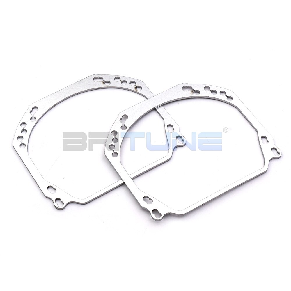 Kit de tornillos adaptador de marco de transición para Hella 2 a Hella 3R G5/E46-R AL/Q5 Bixenon proyector lente faro lentes retroadaptable de coche: Only Adapter