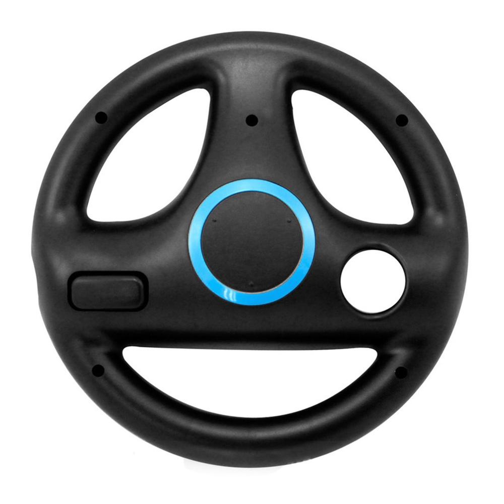 Racing Game Steering Wheel For Nintendo For Wii Controller Direction Manipulate Wheel Remote Controller Protective Case: Black