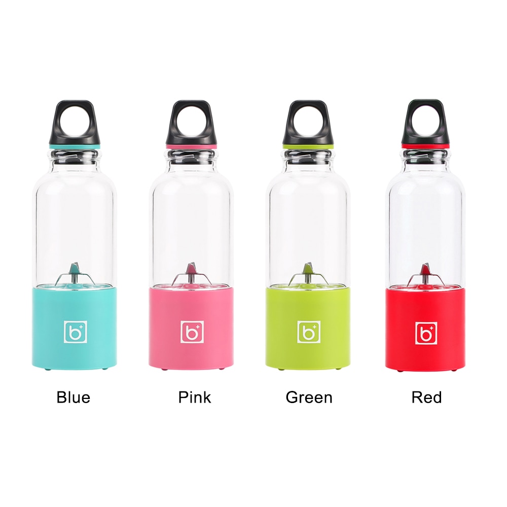 500 ml Elektrische Juicer Cup Draagbare Outdoor Reizen USB Oplaadbare Blender Mini Sap Maker Fruit Mixer Knijper