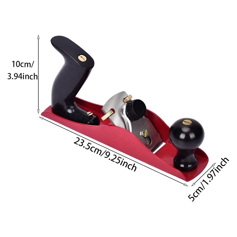 Wood Hand Planer Set Hand Tool Block Plane for Trimming Projects Woodworking Carpenter DIY Model Making