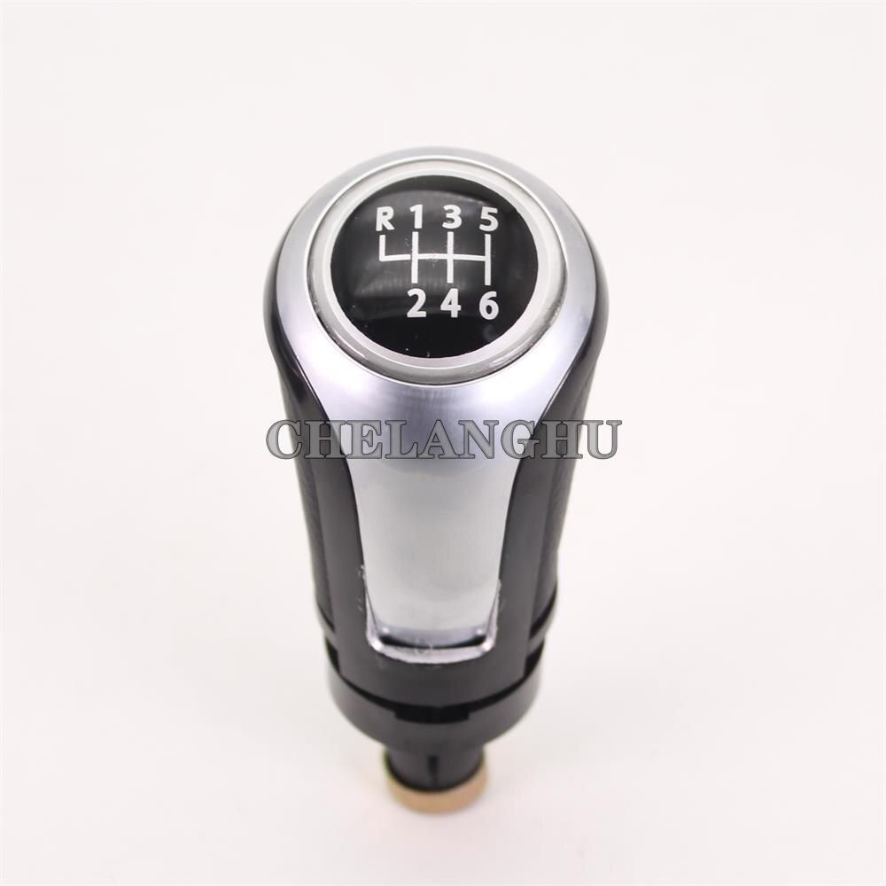 For volkswagen VW Golf 6 A6 MK6 GTI GTD R32 Car-styling car 6 speed Gear shift knob pu leather Boot: gear