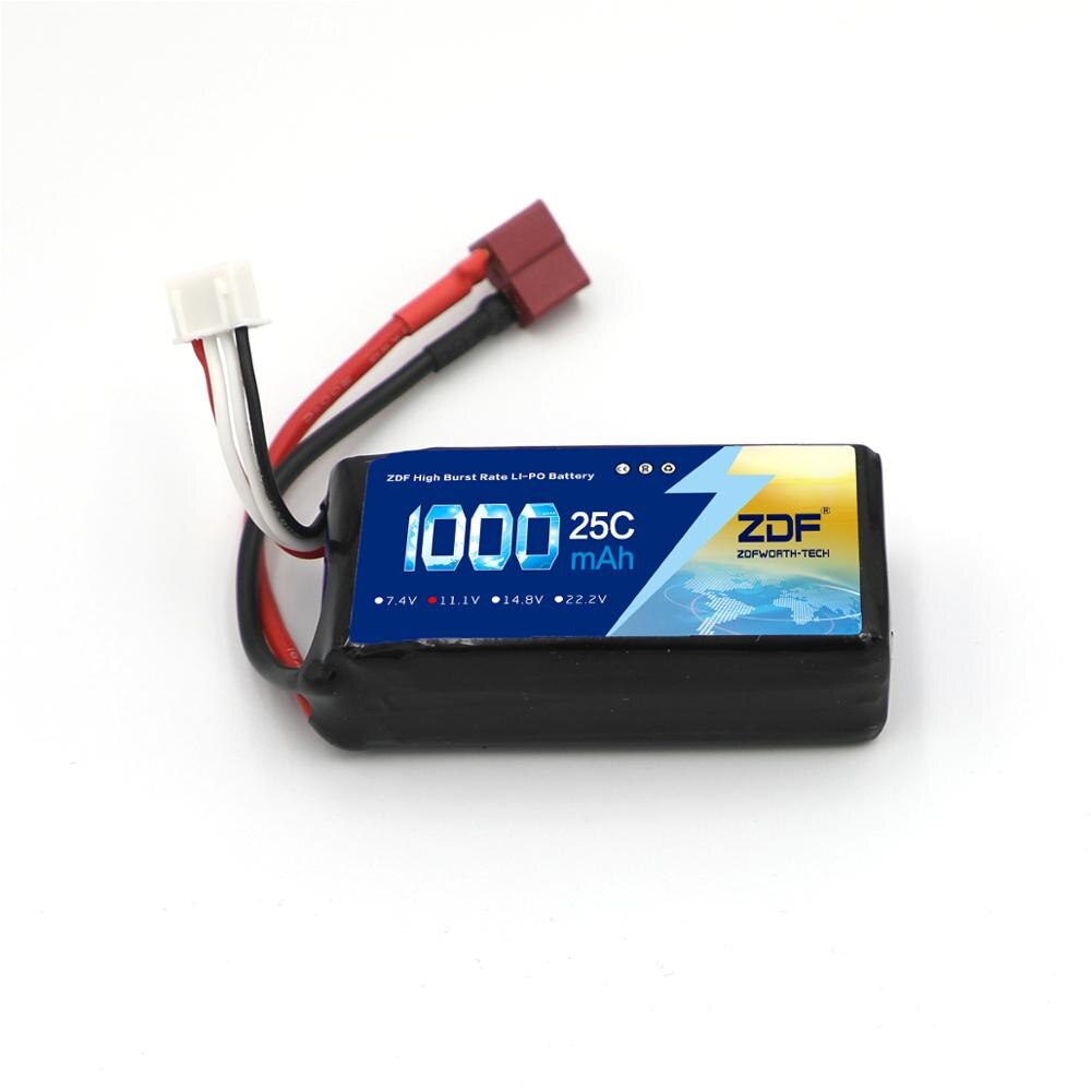 ZDF 2S 3S 4S 7.4 11.1V 14.8v 1000mAh 25C Li-po batteria per RC Elicottero Pezzi di Ricambio HM-Master cp-CP-Z-27