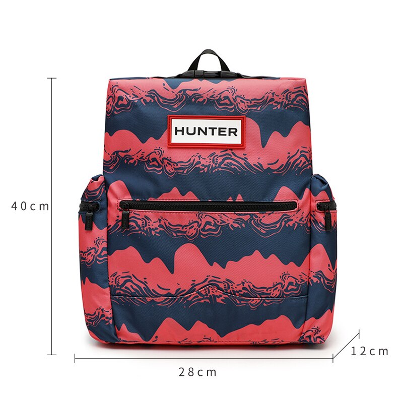 Originale unisex-ryggsekker vannavstøtende nylon 14 '' laptop-ryggsekk med fallskjermklips stor uformell lettvekt-reisedeksel: Hun 003b