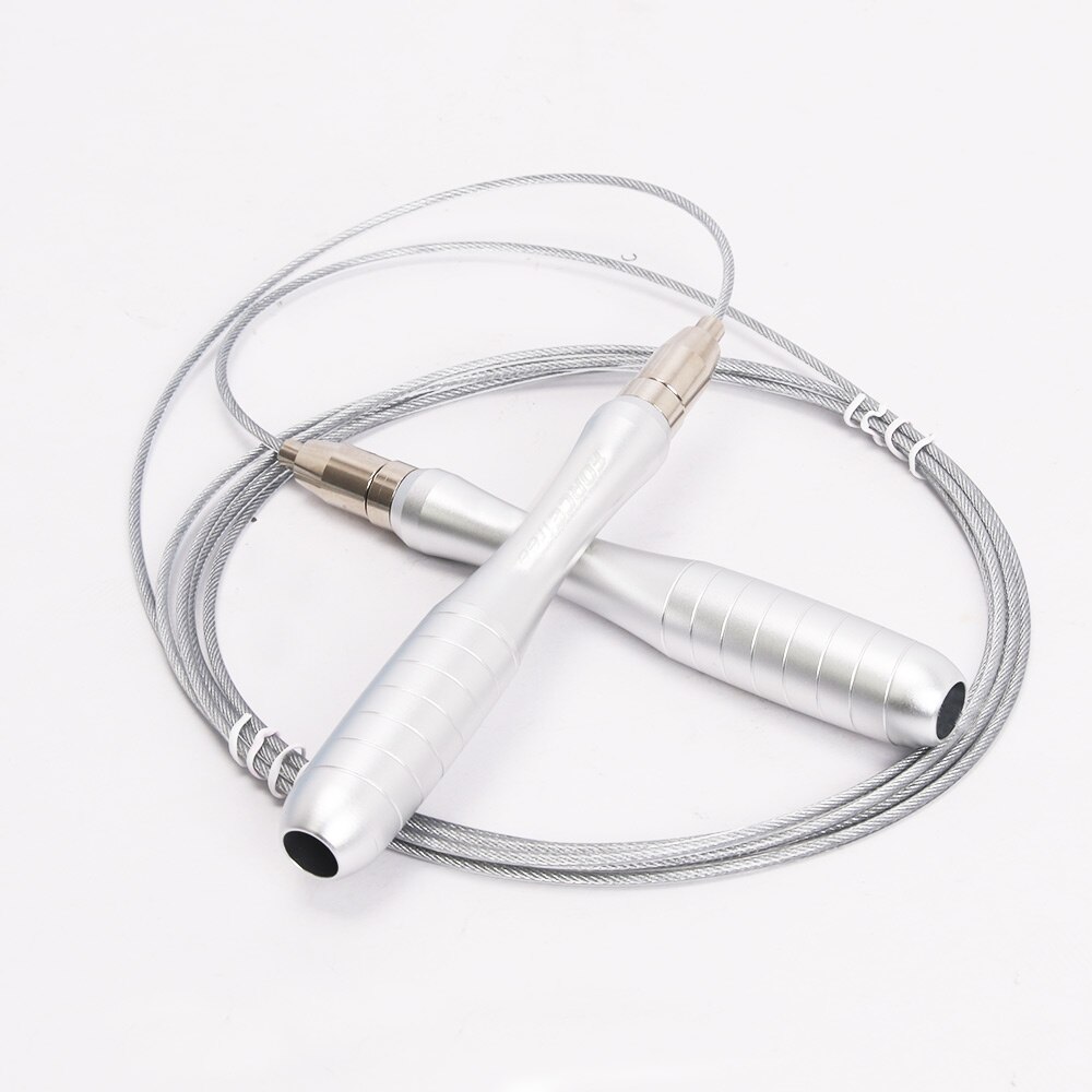 Speed Jump Rope Self-locking Weighted 360 Dergee Spin Workout for Double Unders Exercise WOD Outdoor MMA Boxing Training: SILVER