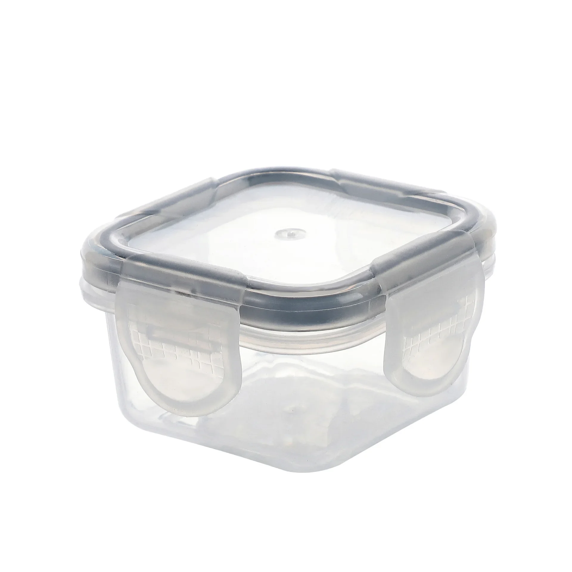 Plastic Voedselcontainer - Luchtdichte Vochtbestendige Vierkante Doos - Keuken & Huis Organisatie: Beige