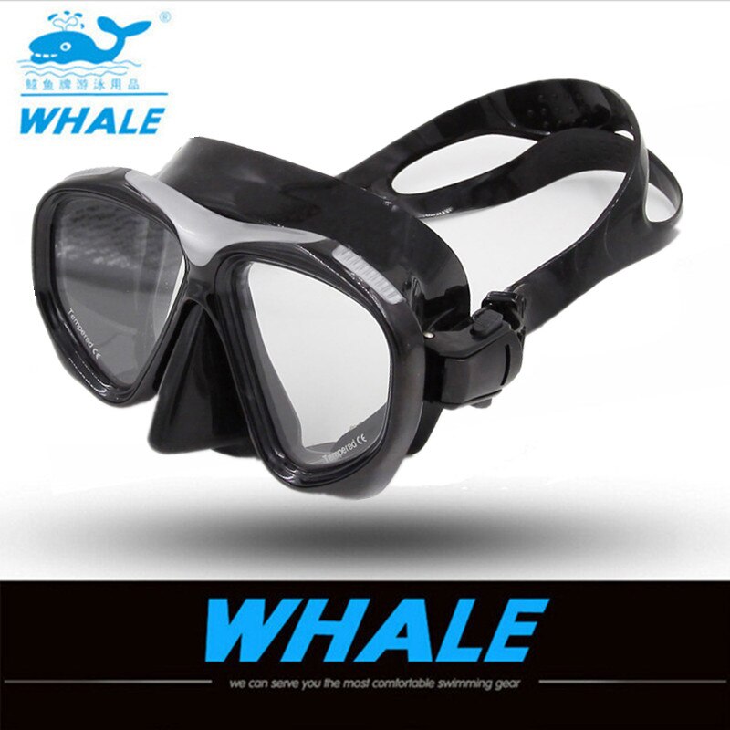 Walvis Professionele Scuba Volwassenen Duiken Bril Spearfishing Duikuitrusting Zwemmen Masker Duikbril Duikbril Apparatuur