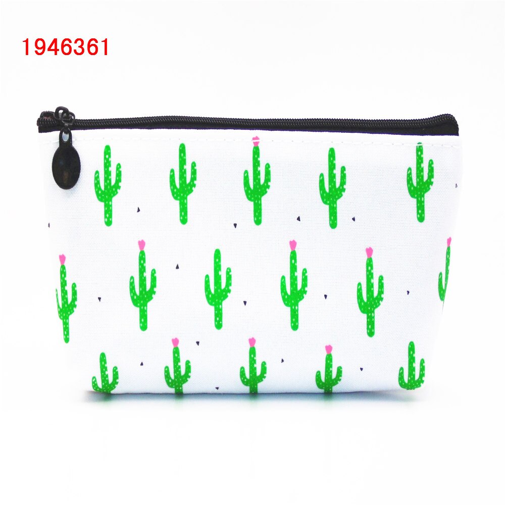 Bref Style Cactus toile grande capacité papeterie étuis à crayons sac bureau école papeterie crayons sacs organisateur de stockage
