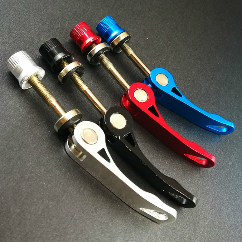 1PC Bicycle Quick Release Aluminium Alloy Bike Seat Post Clamp Seatpost Mountain Bike Seat Tube Clamp Bicycle Accessories