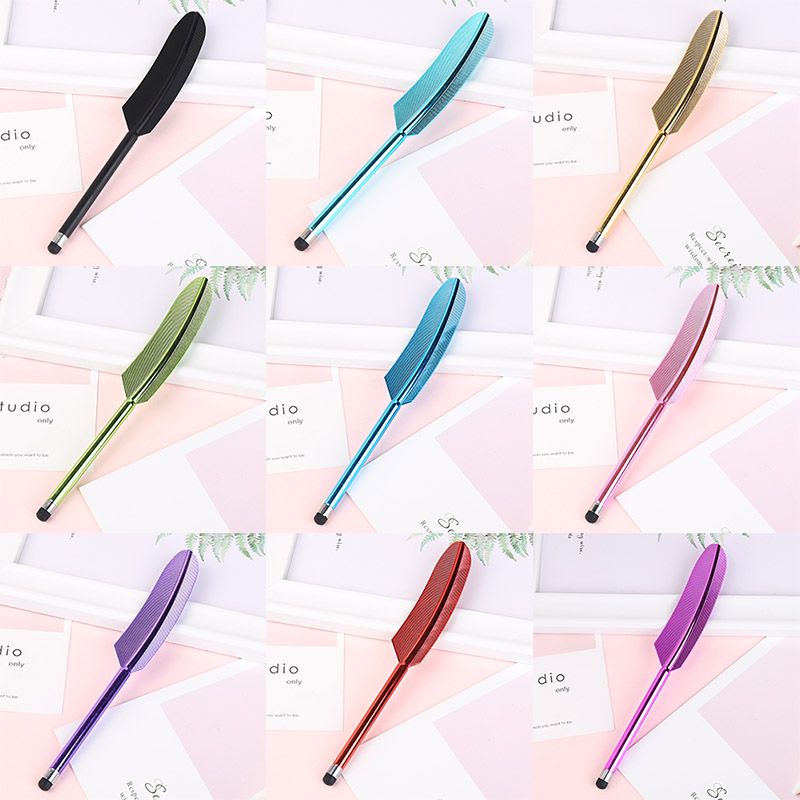 feather capacitor pen tablet phone stylus condenser stylus for iPhone6s 7 8 Xs max