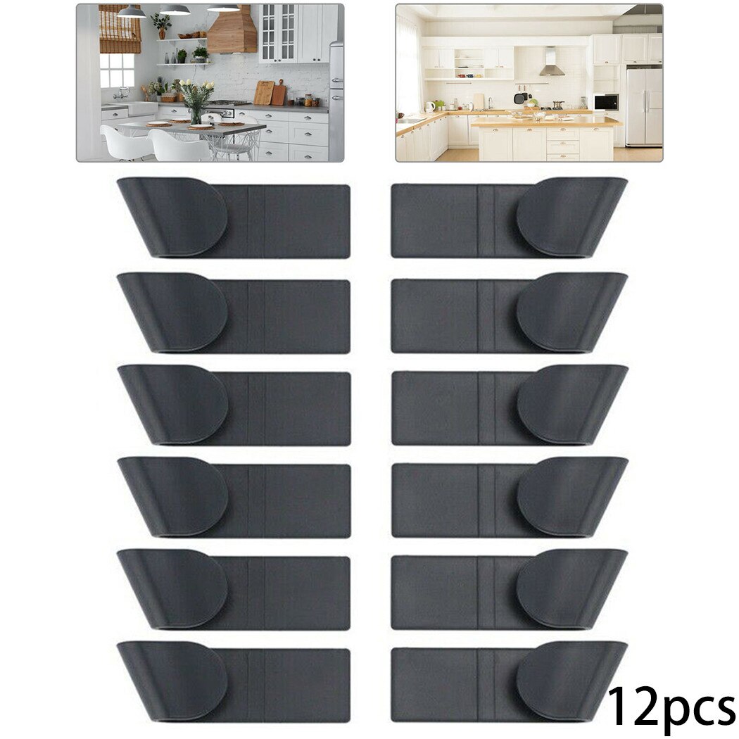 2/12 stk plastik grydelåg stativ klip komfur gryde låg ramme stativ til opbevaring af grydelåg fade opbevaring organizer holder