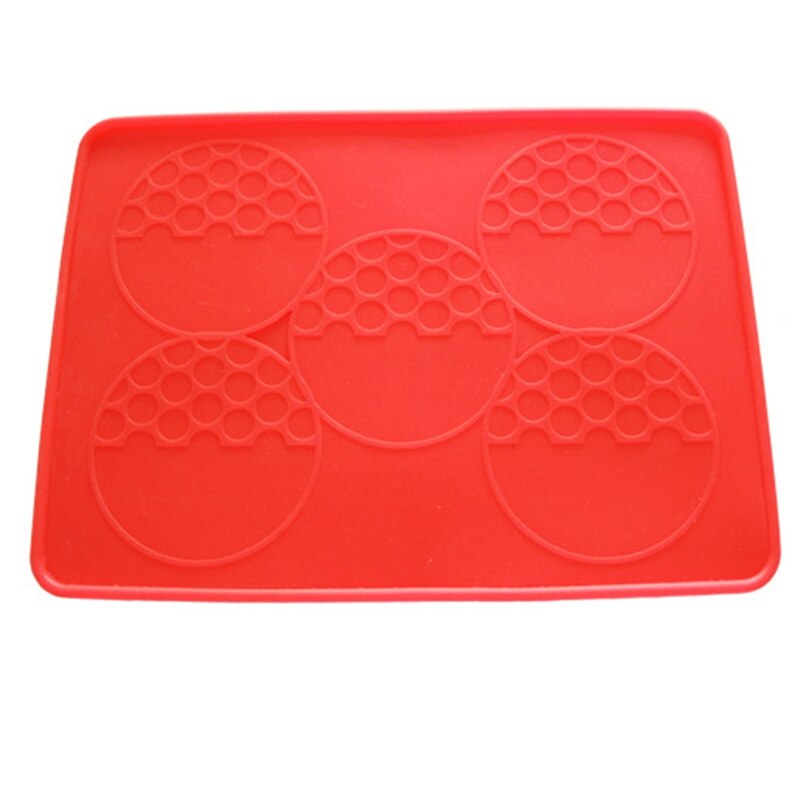Silicone Baking Square Burger Mould Manual Hamburger Forms Press Burger Patties Maker Press Hamburger Mold Grill: Default Title