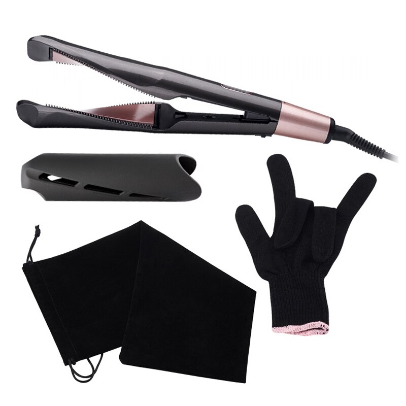Piastra per capelli multifunzione 2 in 1 e arricciacapelli arricciacapelli piastra per ferro strumenti per lo messa in piega elettrico spina ue usa UK