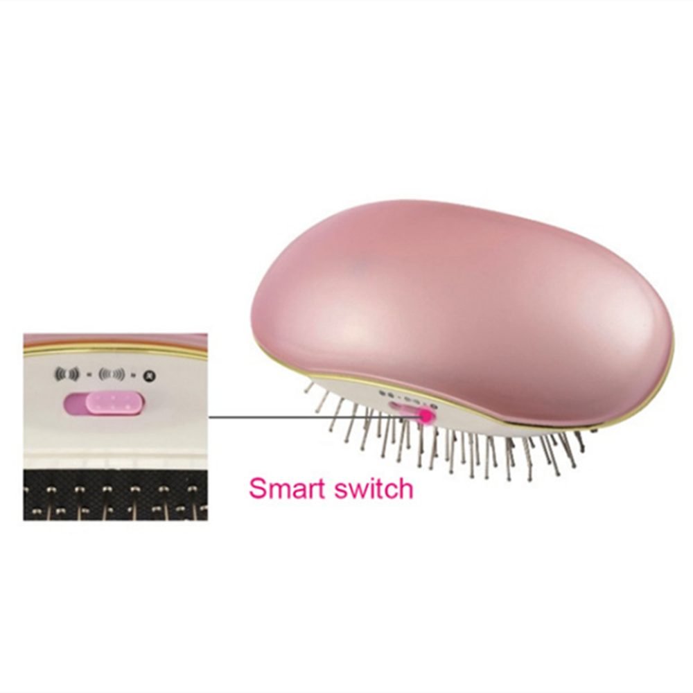 Brosse à cheveux électrique ionique Anti frisottis, Portable, magique, Ion négatif, peigne pour Massage, antistatique