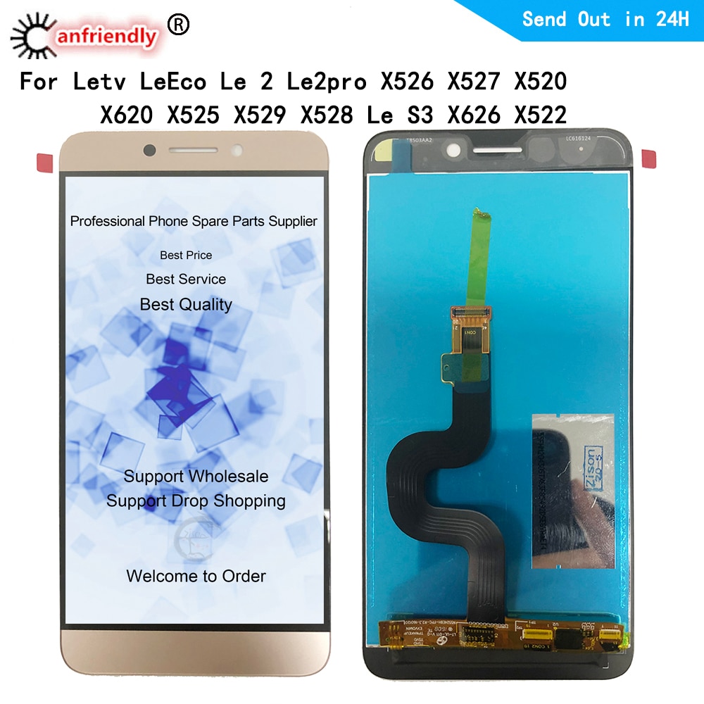 LCD For Letv LeEco Le 2 Le2pro X526 X527 X520 X620 X525 X529 X528 Le S3 X626 X522 Display Screen Touch Digitizer Assembly 5.5"