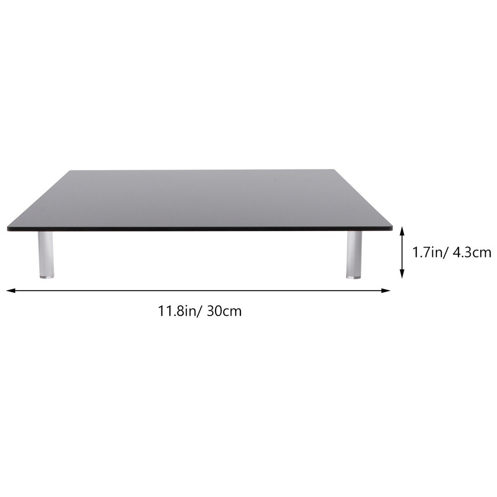 1Pc Practical Smooth Photo Board Multi-function Acrylic Reflection Board Black