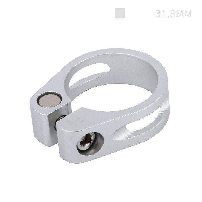 Bicycle Aluminum Alloy Saddle Tube Clamp Aluminum Clamp Seat Post Clamp 31.8 34.9mm Mountain Bike Seat Tube Clamp