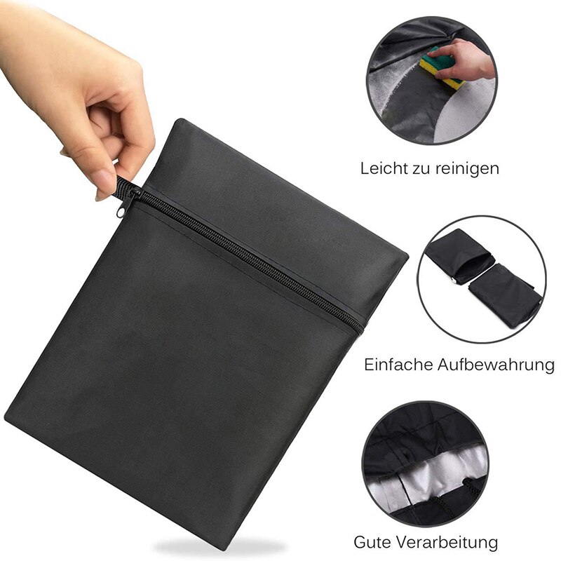 Cubierta impermeable de Gas para estufa para terraza en forma de pirámide, Protector para muebles exteriores, funda de tela antipolvo Oxford, 1 Uds.