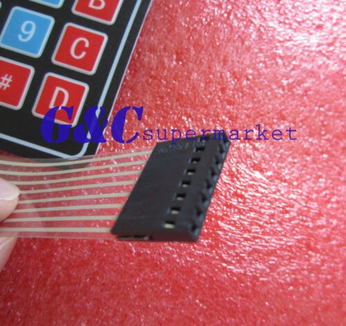 Hailege 5 stks 4x4 Matrix Array Membraan Toetsenbord Toetsenbord 16 Toetsen AVR 12 V voor Robort Onderdelen