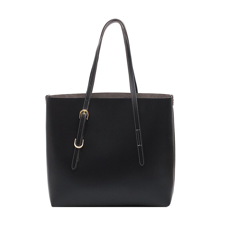 Women's Bags Bulk totes Shoulder Bag Simple Defining a Hand Bag: Black