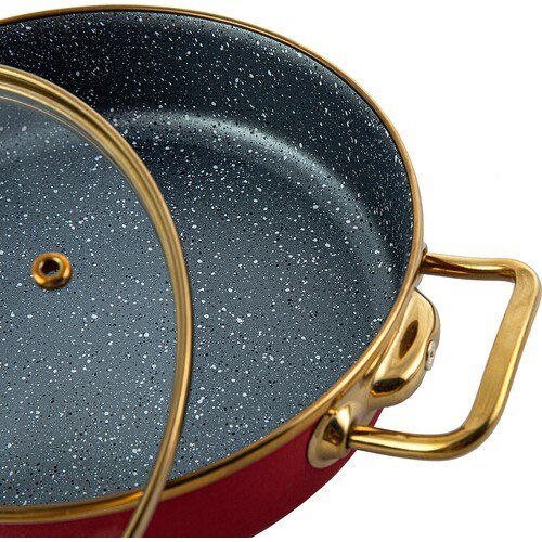 Emsan Troy – housse souple de 20 cm, saran rouge