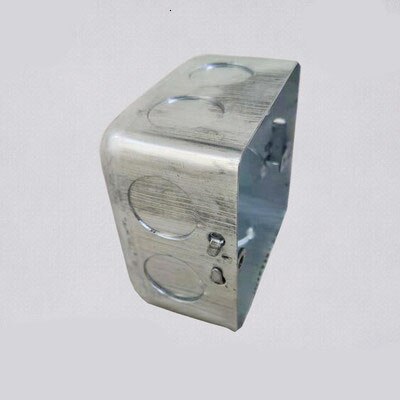 86 type Connection Box 86h50 Iron Box Metal Stretching Box Steel Connection Box Switch Undercover Box